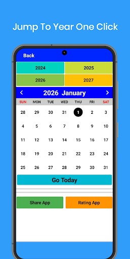 2026 Calendar screenshot 2