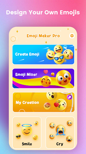 Emoji Maker Pro-DIY&Mashup screenshot 1