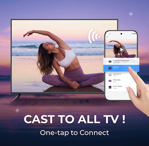 Cast to TV - Screen Mirroring screenshot 1