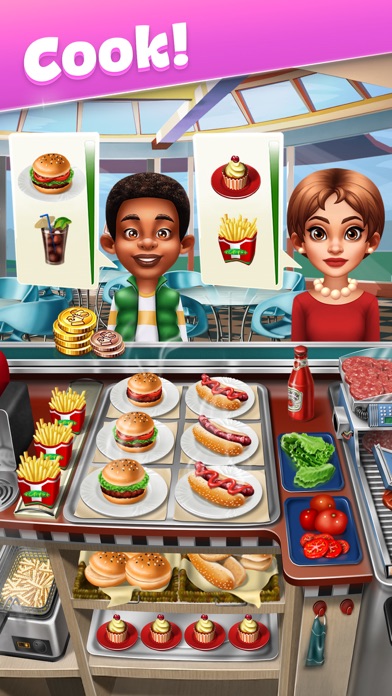 Cooking Fever: Restaurant Game screenshot 1