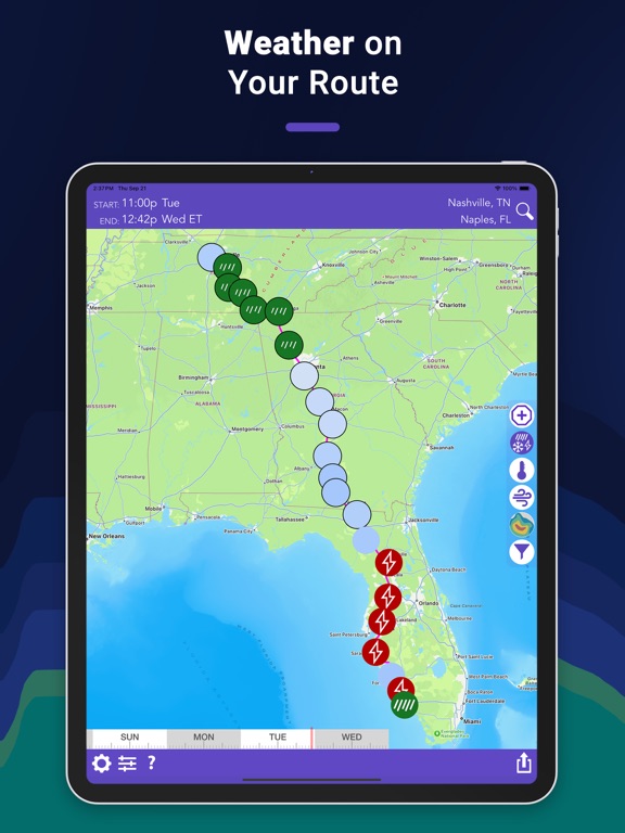 Drive Weather With Live Radar screenshot 3