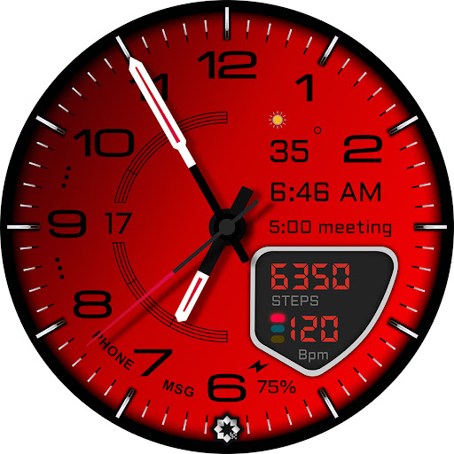 D355 Premium Watch Face screenshot 31