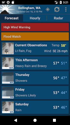 NOAA Weather Unofficial (Pro) screenshot 1