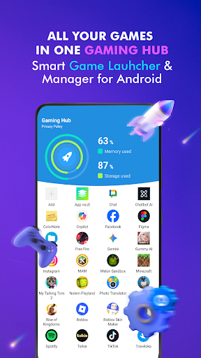 Gaming Hub: Game Launcher App screenshot 6