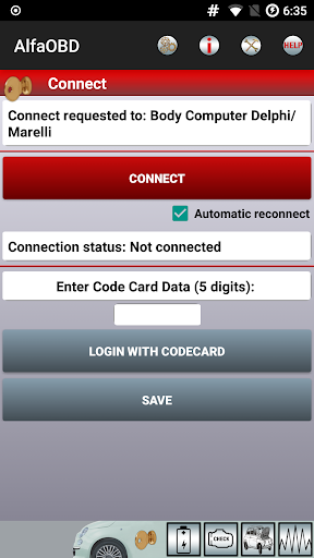 AlfaOBD screenshot 2