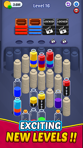 Water Jam Sort Puzzle screenshot 2