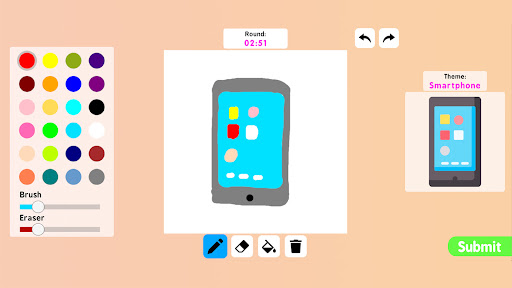 Coloring games: speed drawing screenshot 5