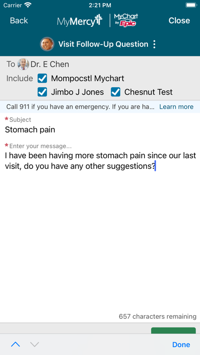 MyMercy+ screenshot 4