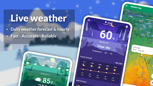 Live weather: Forecast, widget screenshot 1