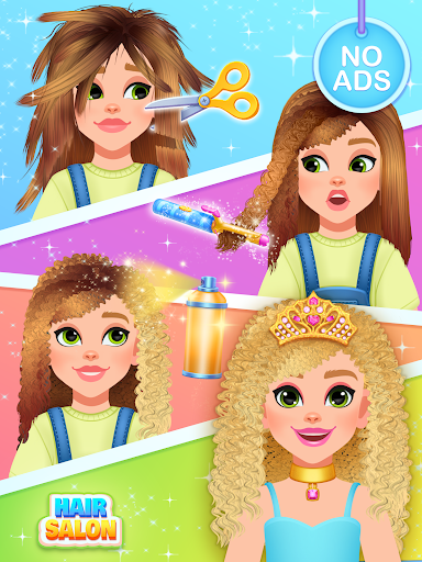 Hair Salon Games For Kids screenshot 17