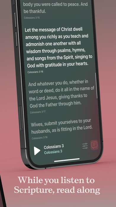 Dwell: Audio Bible screenshot 2