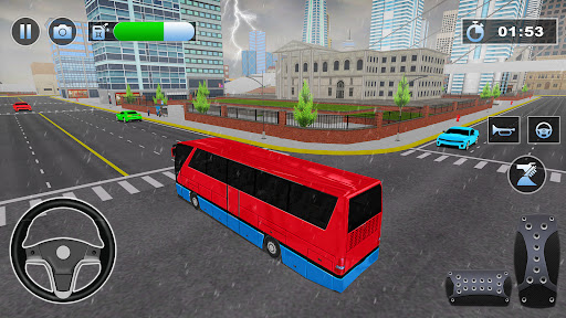 Bus Simulator : 3D Bus Games screenshot 16