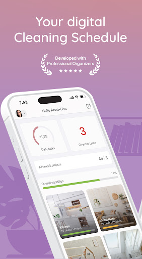 BeTidy: Home Cleaning Schedule screenshot 1
