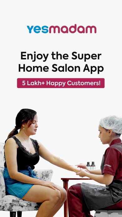 YesMadam Salon & Spa at Home screenshot 1
