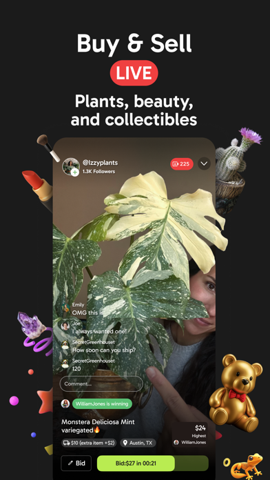 Palmstreet: Buy & Sell LIVE screenshot 1