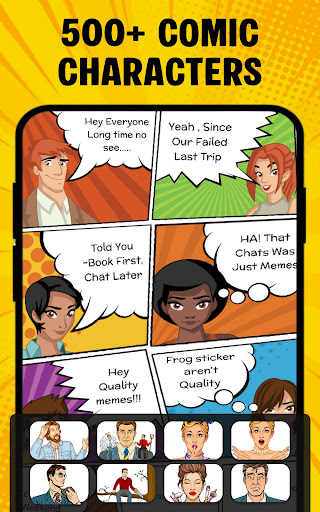 Cartoon Comic Strip Maker screenshot 11