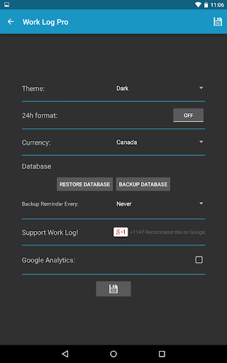 Work Log Pro screenshot 16