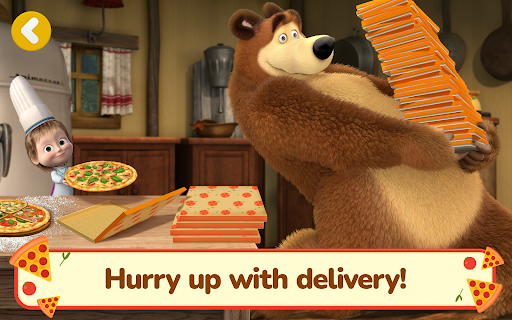 Masha and the Bear Pizza Maker screenshot 16