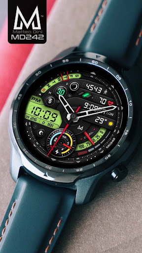 MD242 Hybrid watch face screenshot 7