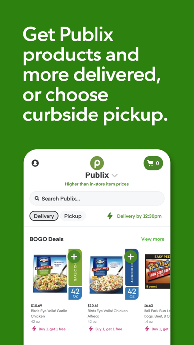 Publix Delivery & Curbside screenshot 1