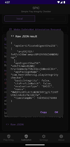 SPIC - Play Integrity Checker screenshot 10