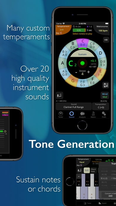 TonalEnergy Tuner & Metronome screenshot 3