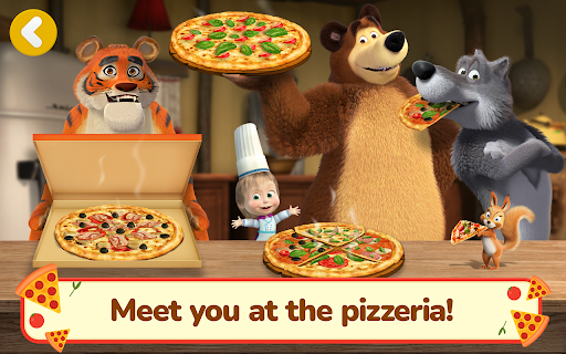 Masha and the Bear Pizza Maker screenshot 12