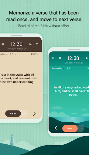 BitBible ENG -Lockscreen+Alarm screenshot 4