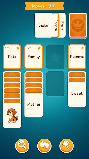 Solitaire Word Fun! screenshot 2