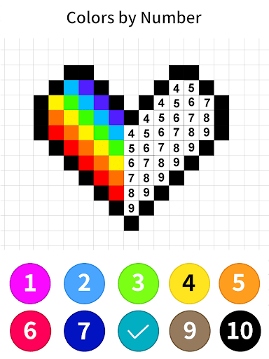 Colors by Number ®: No.Draw screenshot 9