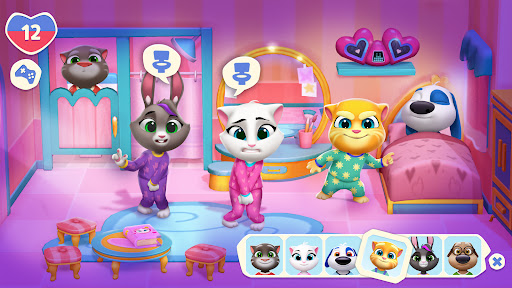My Talking Tom Friends 2 screenshot 2