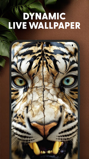 Tiger Live Wallpaper 4K screenshot 1
