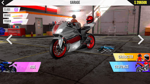 Motorcycle Real Simulator screenshot 1