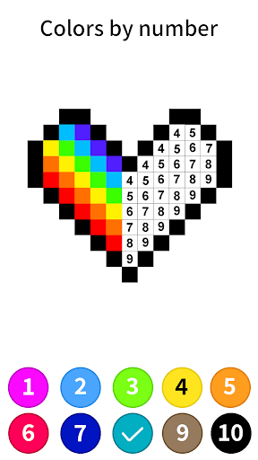 Colors by Number ®: No.Draw screenshot 3