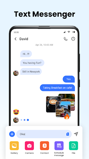 Messages: SMS Message Text App screenshot 2