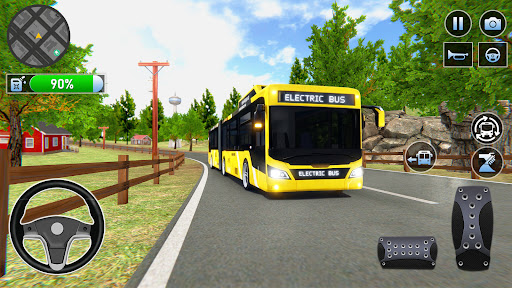 Bus Simulator : 3D Bus Games screenshot 13