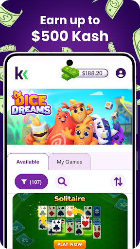 KashKick: Get paid to have fun screenshot 1