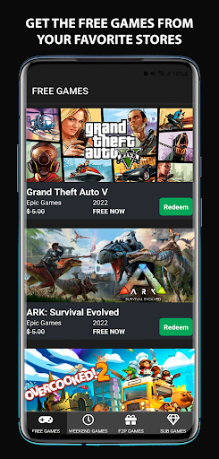 Epic Freebie Games Radar screenshot 1