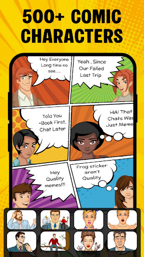 Cartoon Comic Strip Maker screenshot 3