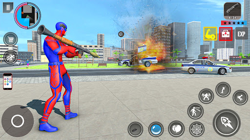 Rope Action City Fighting Game screenshot 4