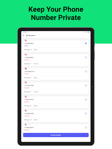 Second Phone Number - 2Number screenshot 10