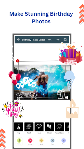 Birthday video maker screenshot 2