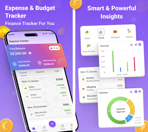 Money Tracker: Smart Budget screenshot 1