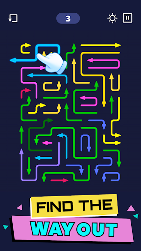 Arrow Maze - Escape Puzzle screenshot 1