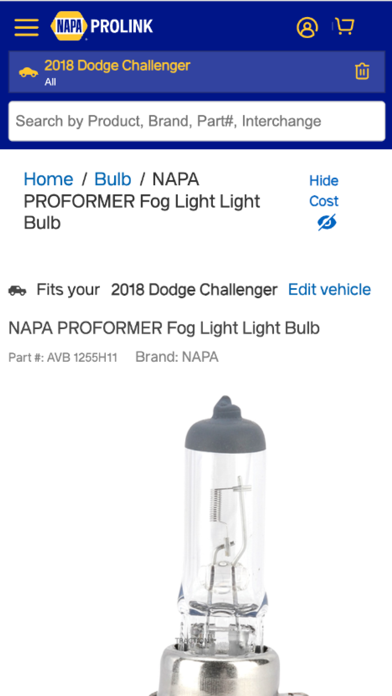 NAPA PROLink screenshot 5