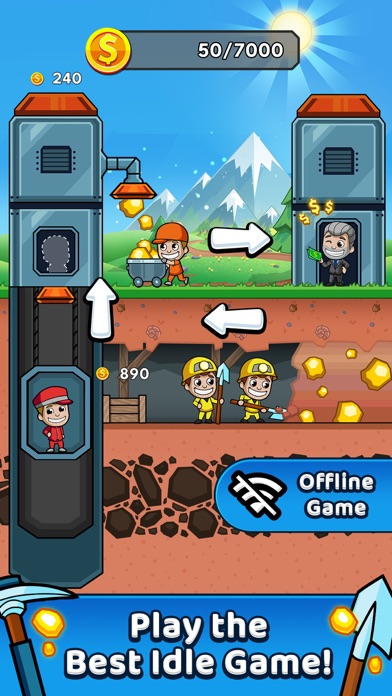 Idle Miner Tycoon: Gold Games screenshot 1