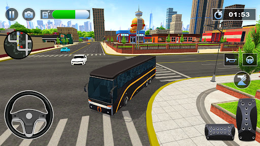Bus Simulator : 3D Bus Games screenshot 6
