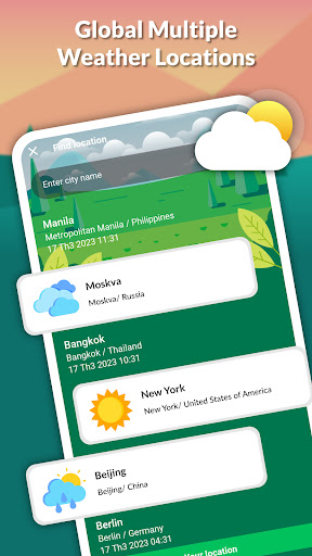 Live weather: Forecast, widget screenshot 7