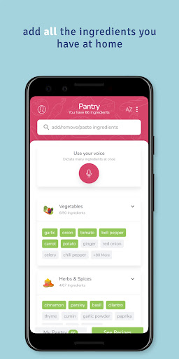 SuperCook - Recipe Generator screenshot 1