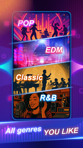 Rolling Music Ball: EDM Rush screenshot 2
